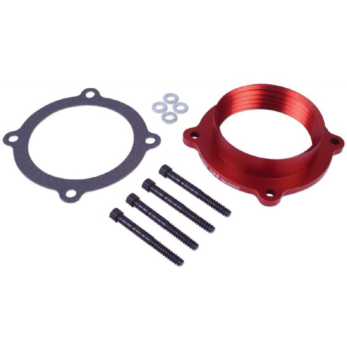 AIRAID 300-637 PowerAid Throttle Body Spacer for 12-20 Jeep Wrangler JL & JK with 3.6L engine