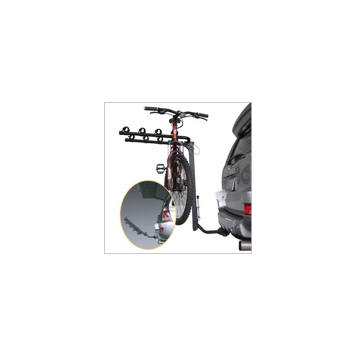 Heininger Automotive 3010 Advantage SportsRack TiltAWAY 4 Spot Bike Rack 