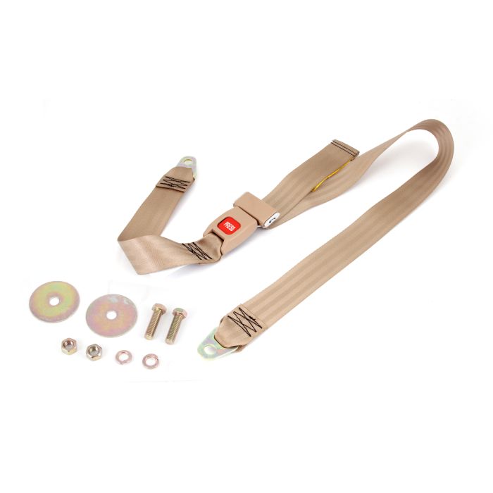 60IN LAP STYLE SEAT BELT UNIVERSAL TAN