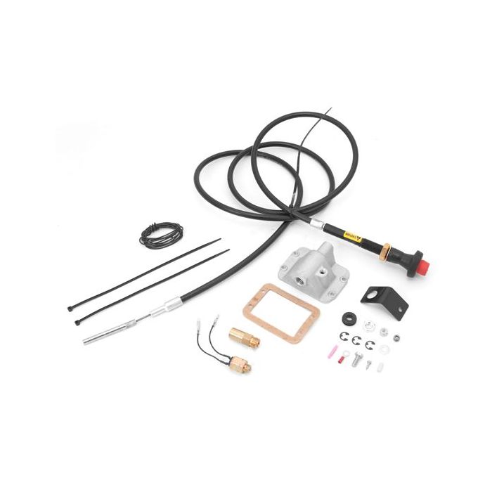 Alloy USA 450920 Differential Cable Lock System for 84-01 Jeep Wrangler YJ, Cherokee XJ & Comanche MJ with Dana 30 Axle & 3-6" Lift