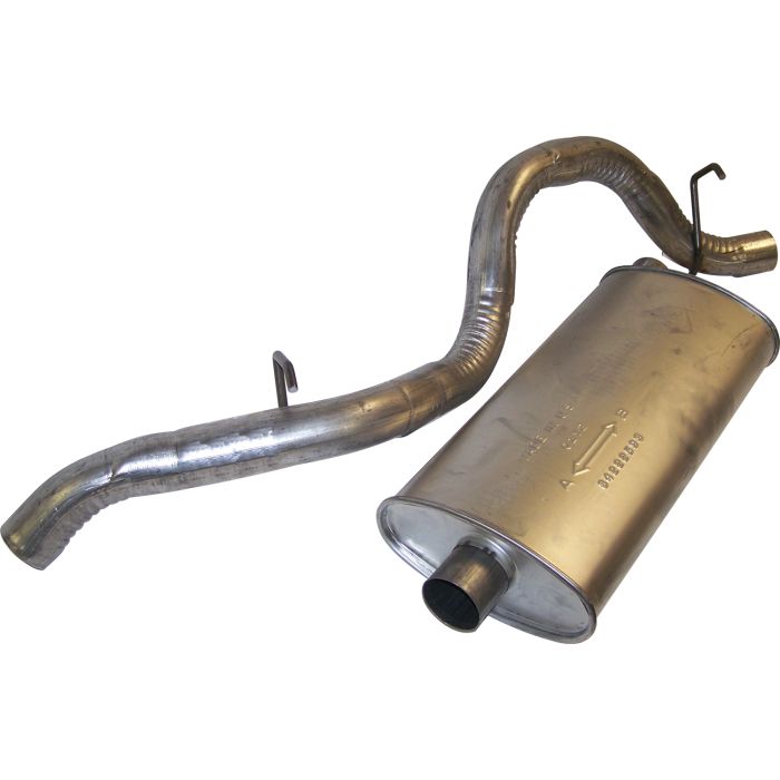 MUFFLER AND TAILPIPE 97-02 TJ 2.5L