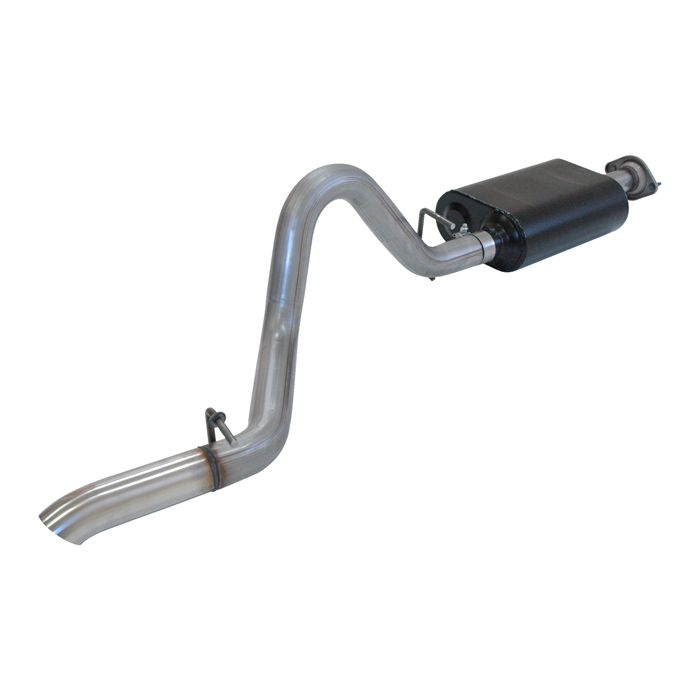 Flowmaster 817491 Force II Stainless Steel Catback Kit for 00-06 Jeep Wrangler TJ with 4.0L