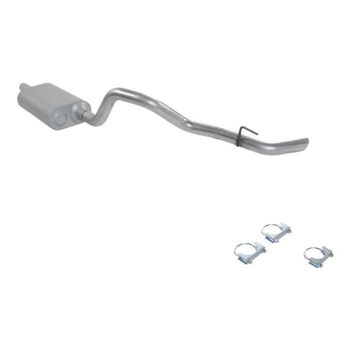 Flowmaster 17142 American Thunder Aluminized Steel Catback Kit for 93-95 Jeep Grand Cherokee ZJ with 5.2L