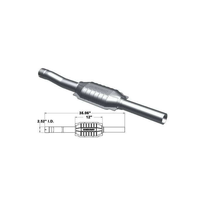 Magnaflow 23544 49 State Direct-Fit Catalytic Converter for 99-01 Jeep Grand Cherokee WJ with 4.7L