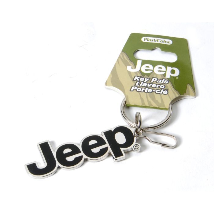 JEEP LOGO ENAMEL KEYCHAIN