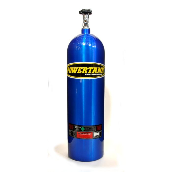 15LB CO2 TANK W/VALVE BLUE