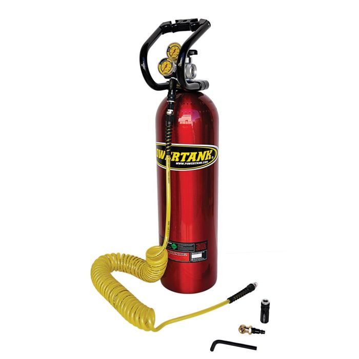 15LB CO2 TANK BASIC PKG 250PSI RED