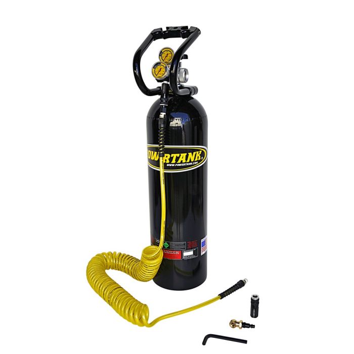 15LB CO2 TANK BASIC PKG 250PSI BLACK