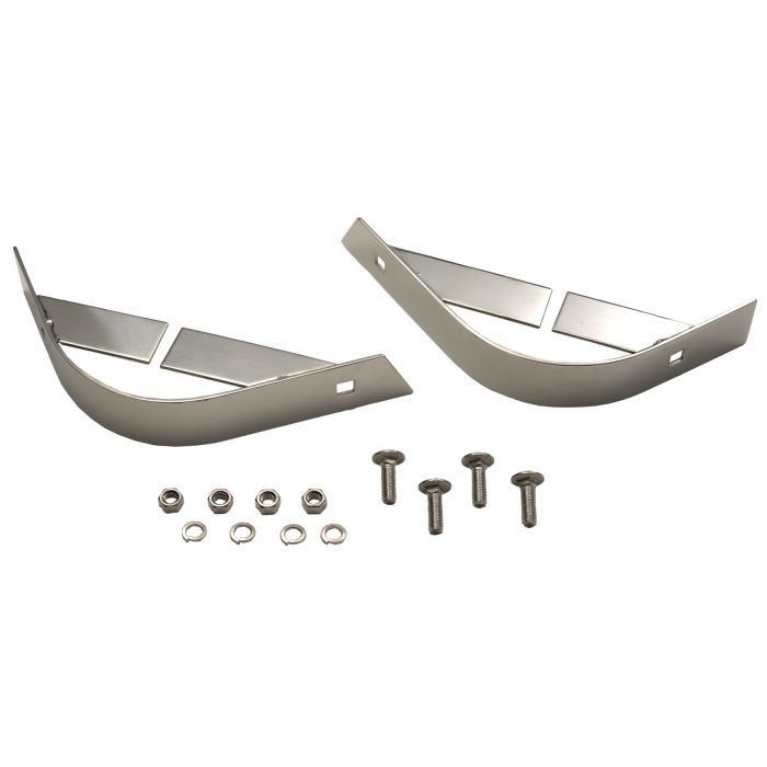 STAINLESS REAR BODY CORNERS 87-95 YJ