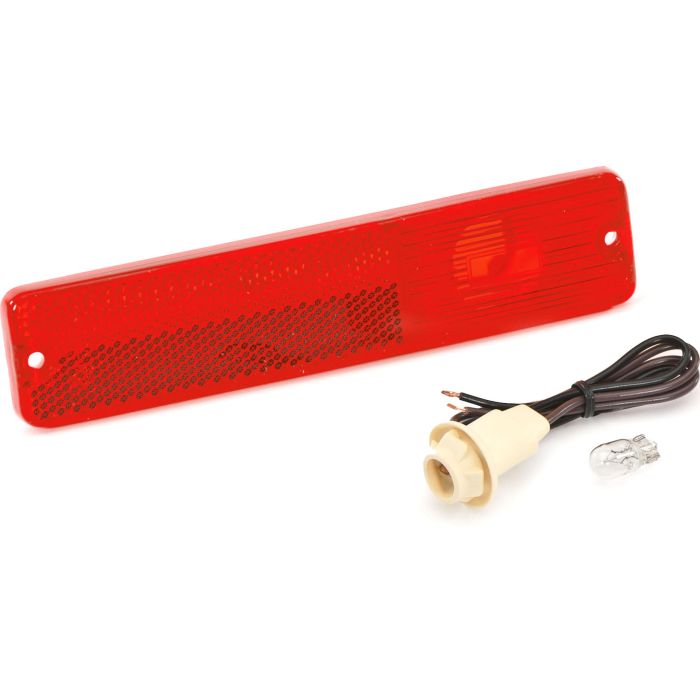 Crown Automotive 994021K Rear Red Side Marker Kit for 72-80 Jeep CJ Series