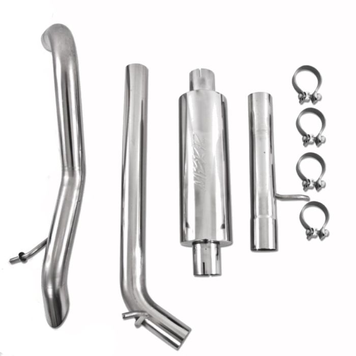 MBRP  "Off Road" Cat Back Exhaust System for 12-18 Jeep Wrangler JK  with 3.6L V6 Engine