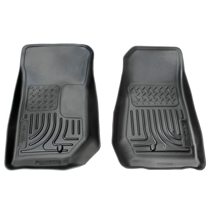 Husky Liners 18021 Front WeatherBeater Floor Liners for 07-13 Jeep Wrangler JK
