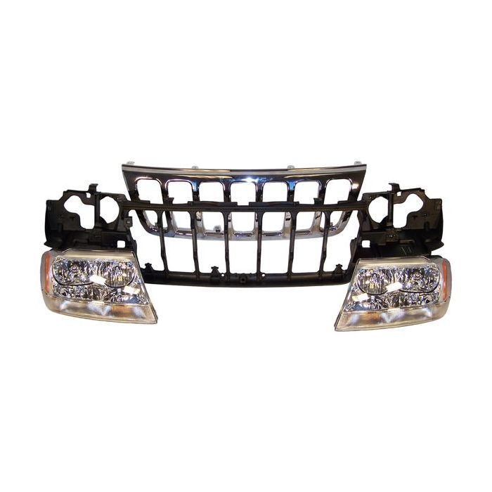 CHROME GRILLE 99-03 WJ