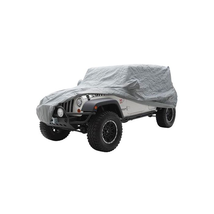 Smittybilt 830 Full Cover in Gray for 07-18 Jeep Wrangler JK 2 Door