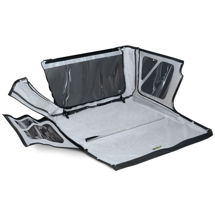 QuadraTop  Replacement Soft Top with Clear Windows  for 97-06 Jeep Wrangler TJ