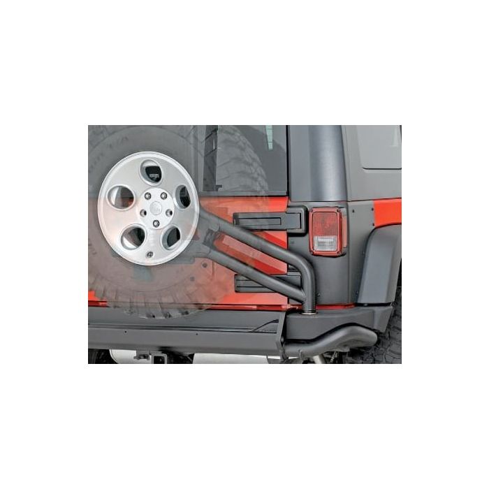 AEV 10305025AA Rear Tire Carrier Upgrade Kit for 12-18 Jeep Wrangler JK Call of Duty MW3, Moab, 10th Anniversary, & Back Country Edition