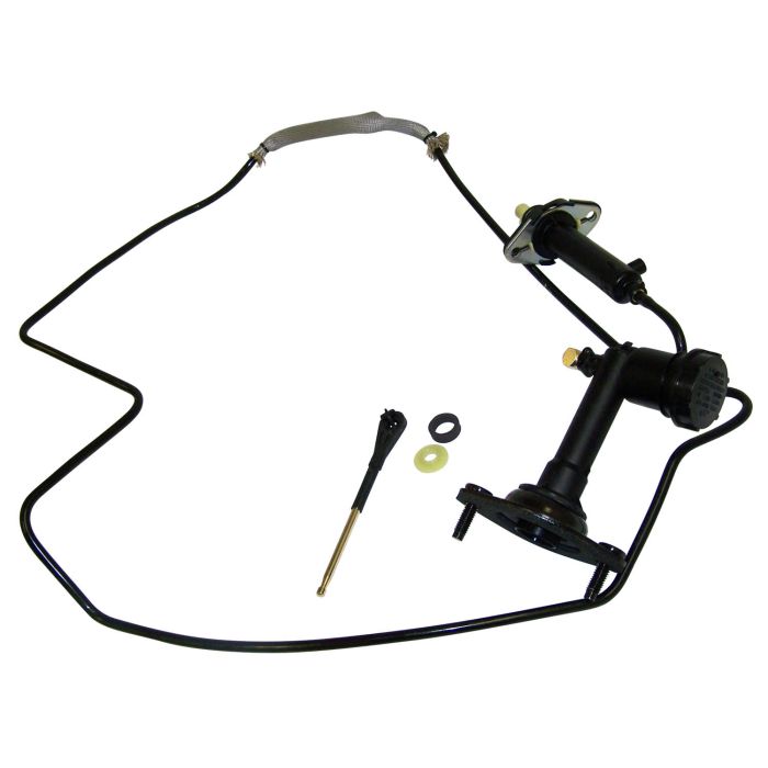 Crown Automotive 52107653AB Clutch Master Cylinder, Clutch Slave Cylinder & Hose Kit for 97-99  Jeep Wrangler TJ with 2.5L or 4.0L Engine & Right Hand Drive