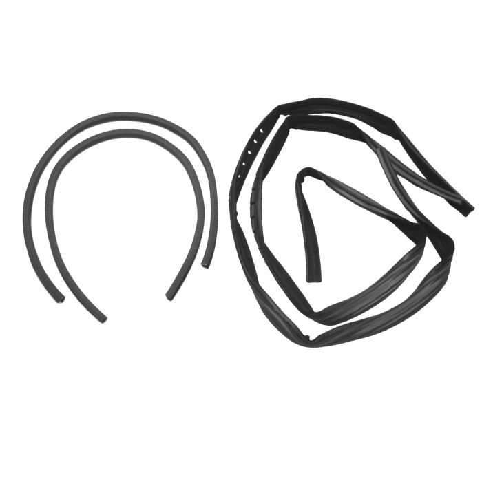 Fairchild Industries KD1009A Window Channel Kit for 76-86 Jeep CJ-7 & Scrambler with Fixed Vent 