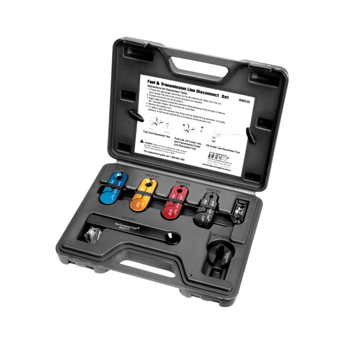 7 PIECE FUEL & TRANS LINE DISCO SET