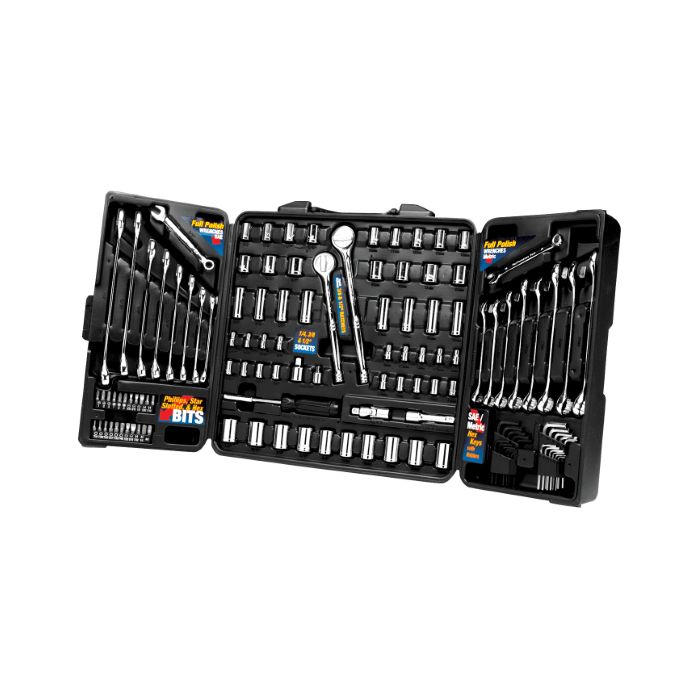 Performance Tool W1525 125 Piece Mechanic Tool Set 