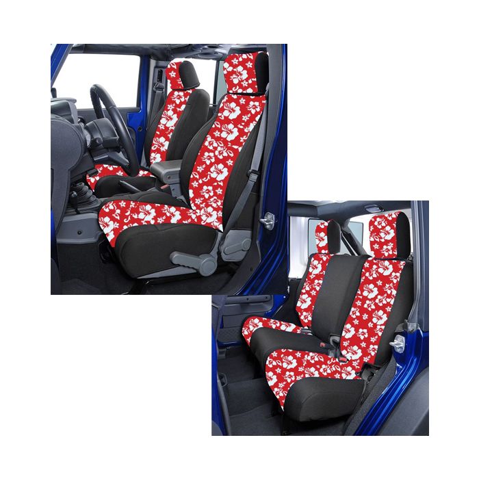 FR/RR CVRS W/AB W/SA JK 2DR-RED/HIBIS