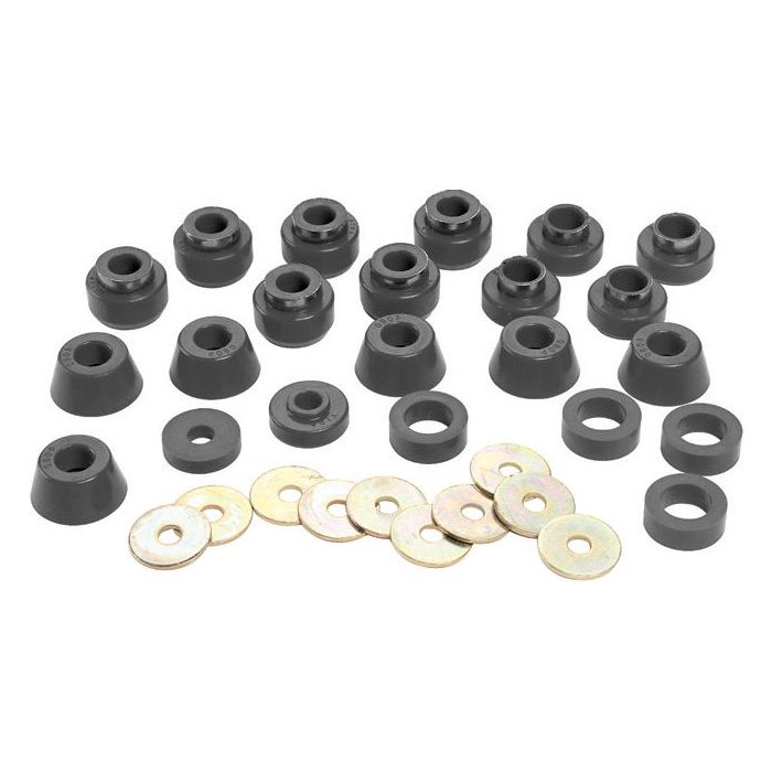 ENERGY BODY MOUNT SET JK 4DR BLK