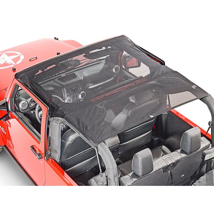 Vertically Driven Products  KoolBreez Full Roll Bar Top for 10-18 Jeep Wrangler JK 2 Door