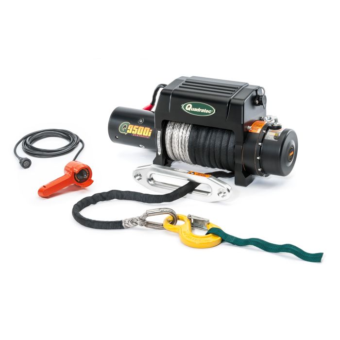 Quadratec  Q9500is Self Recovery Winch with Dyneema Synthetic Rope 