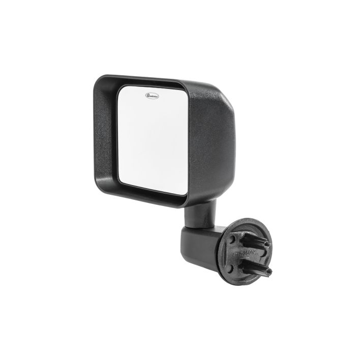 Quadratec  Replacement Mirror in Black for 07-18 Jeep Wrangler JK