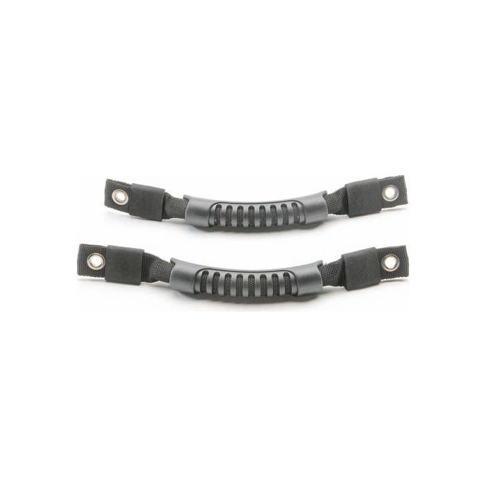 Quadratec  Interior Pull Straps in Black for 97-06 Jeep Wrangler TJ & Unlimited