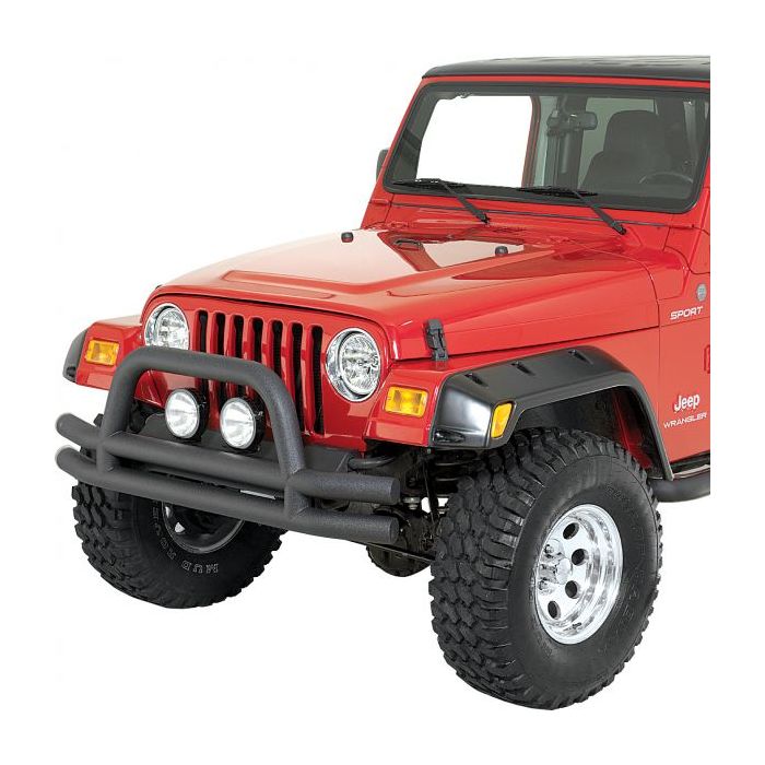 QR3 FR DBL TUBE W/HOOP TEXT BLK CJYJTJ