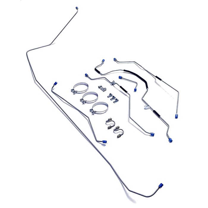 OMIX-ADA 16737.04 Brake Line Set for 52-71 Willy's M-38A1