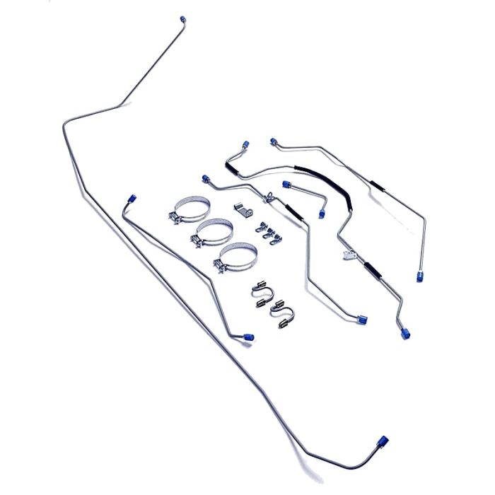 OMIX-ADA 16737.04 Brake Line Set for 52-71 Willy's M-38A1
