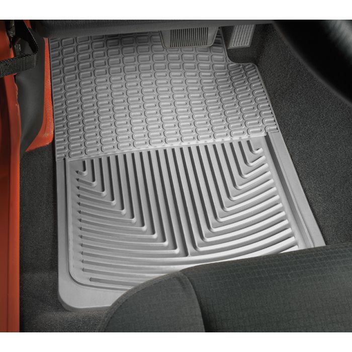 W-TECH RUBBER FRT MAT 07-12 JK GRAY