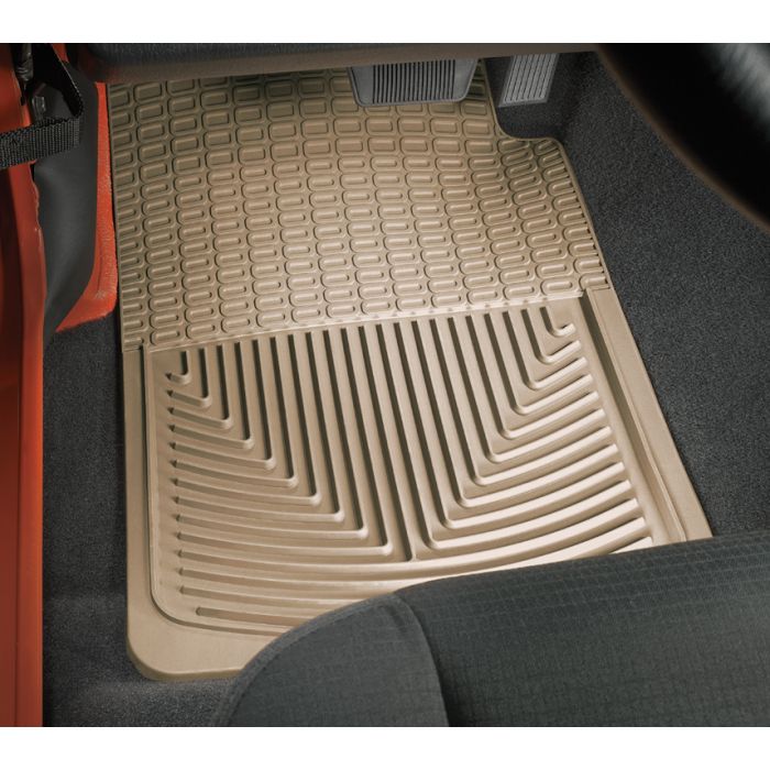 W-TECH RUBBER FRT MAT 84-01 XJ TAN