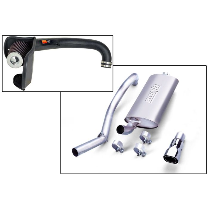 BORLA/K&N COMBO 97-99 TJ 4.0L