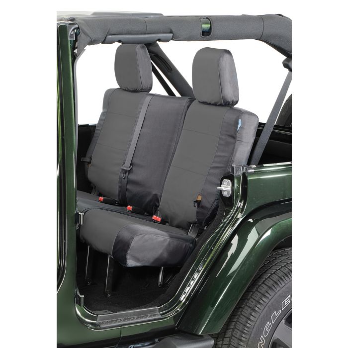 Coverking  Rear Ballistic Nylon Seat Covers for 2007 Jeep Wrangler Unlimited JK 4 Door