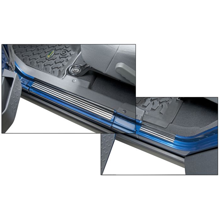 DV8 BILLET SILL PLATE BLK JKU