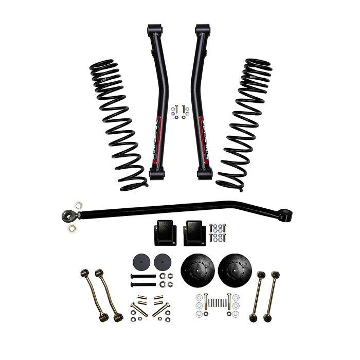 3.5 in. Suspension Lift Kit. Gladiator JT Rubicon. Gas Will Not Fit Diesel Models. Will Not Fit Mojave Models.