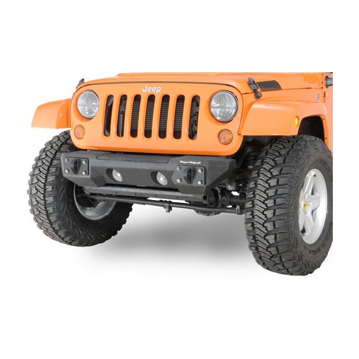 Rugged Ridge  Front Bumper Stubby End Caps for 07-18 Jeep Wrangler JK with Rugged Ridge Modular Bumper System