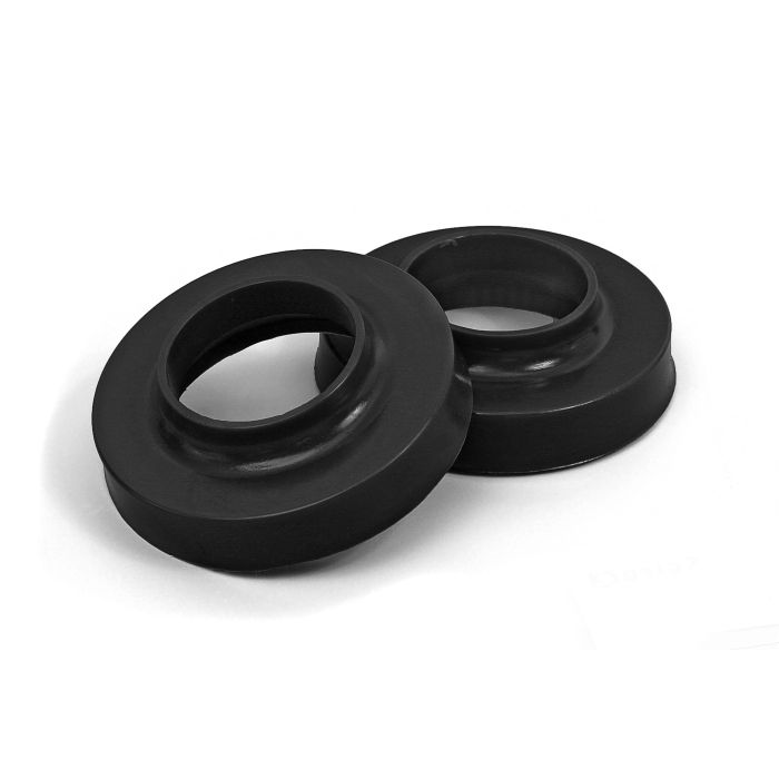 FRONT SPRING INSULATOR PAIR BLK