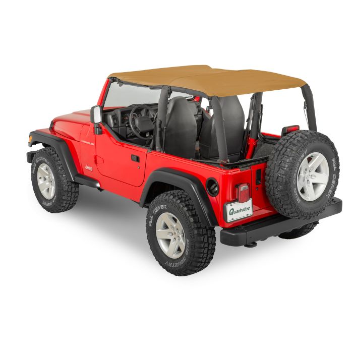 QuadraTop  Bimini Top Plus for 97-06 Jeep Wrangler TJ