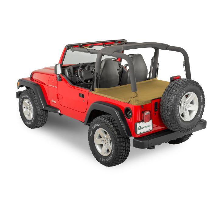 QuadraTop  Tonno Cover for 97-02 Jeep Wrangler TJ with Factory Soft Top