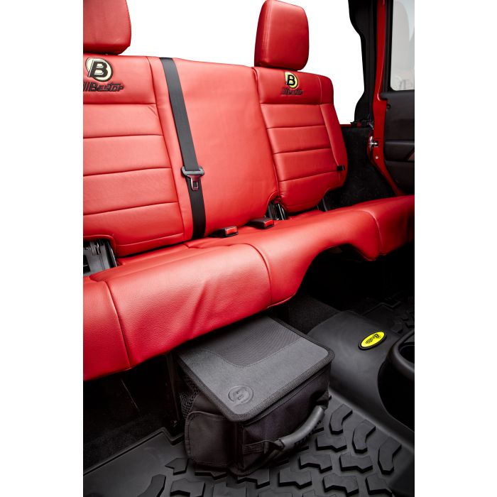 Bestop 54131-35 RoughRider Soft Under Seat Organizer for 07-19 Jeep Wrangler Unlimited JK & JL