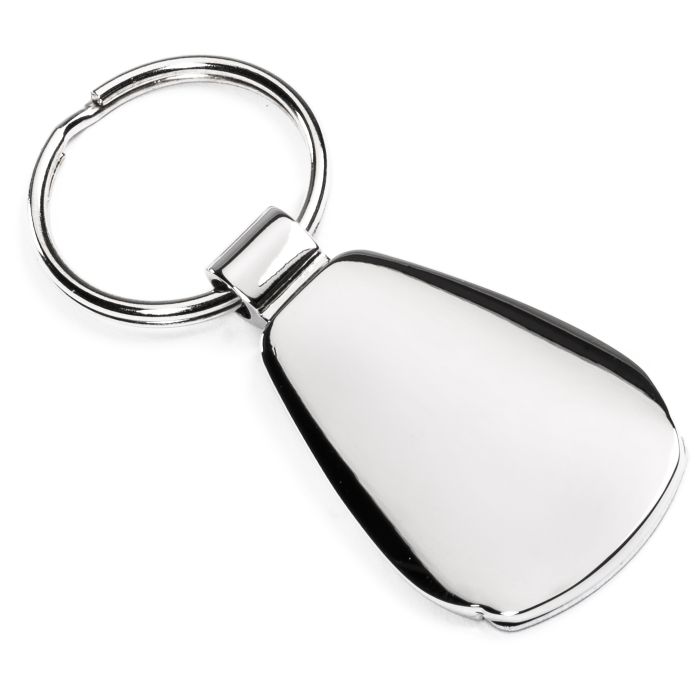 Automotive Gold  Teardrop Jeep Logo Keychain 