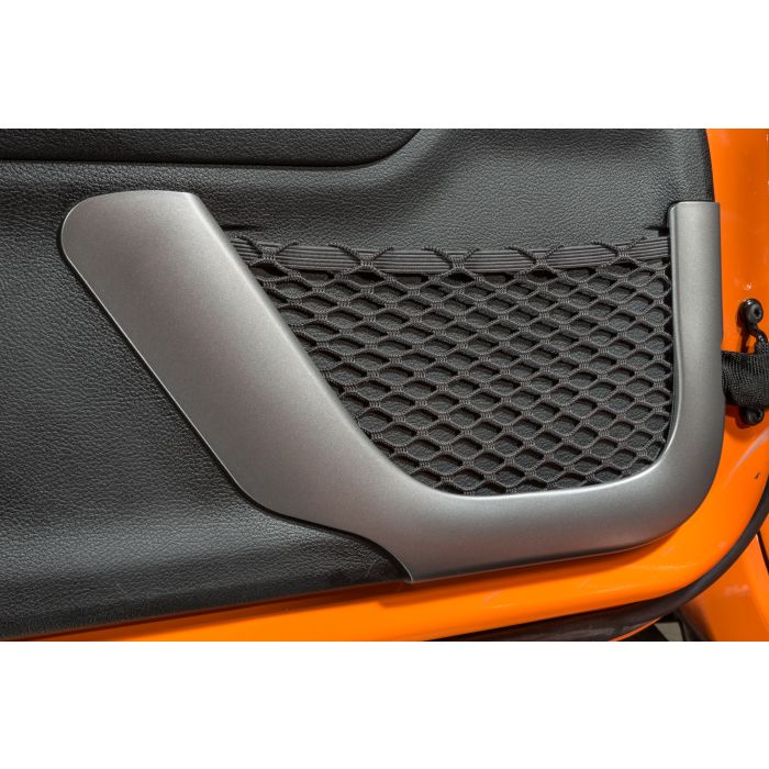 Rugged Ridge  Front Door Net Trim for 11-18 Jeep Wrangler JK
