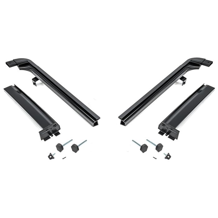 Rampage Products 61099 Door Surrounds for 07-18 Jeep Wrangler JK 2 Door