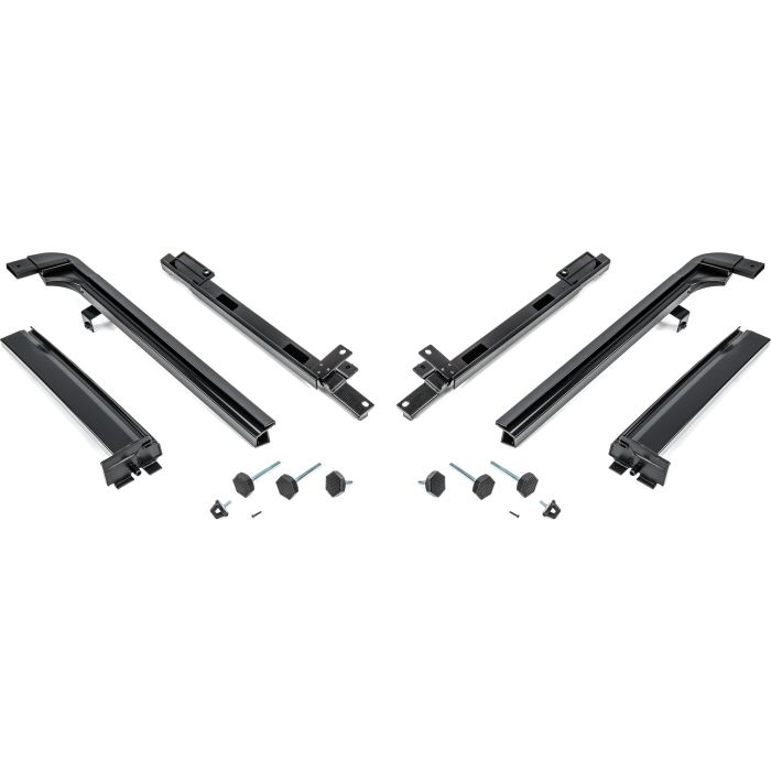 Rampage Products 61098 Door Surrounds for 07-18 Jeep Wrangler Unlimited JK 4 Door