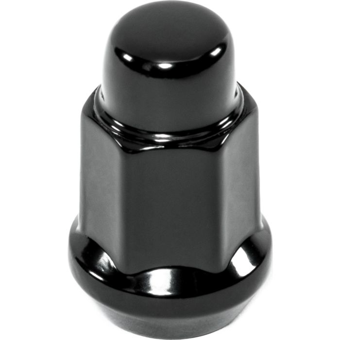 RUR LUG NUT BLACK 1/2-20 THREAD
