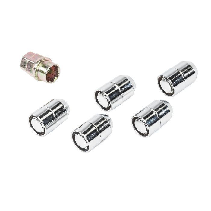 Rugged Ridge  5 Piece Wheel Lock Set 1/2"x20 Thread 